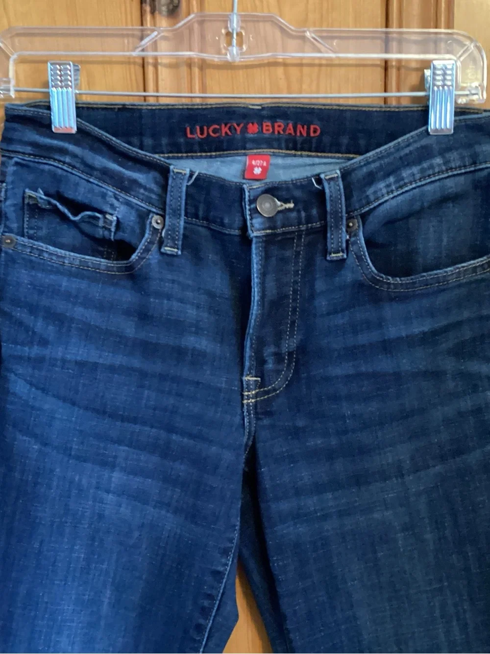 Lucky Brand Women's Indigo Straight-Leg Jeans - Picture 3 of 7